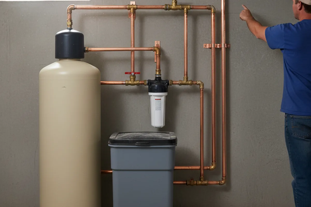 Whole-house water treatment system installed in Rayle